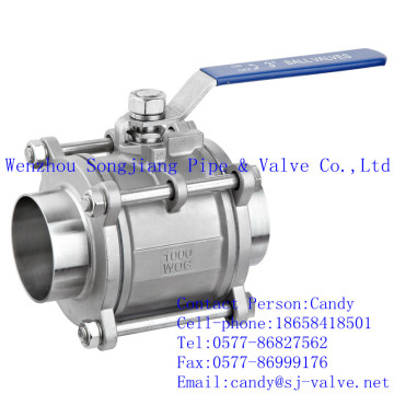 Butt Weld End Ball Valve