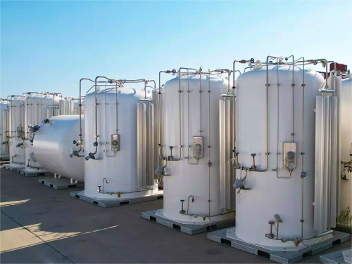 Industriële vloeistof stikstof micro bulk cryogene vloeibare tanks