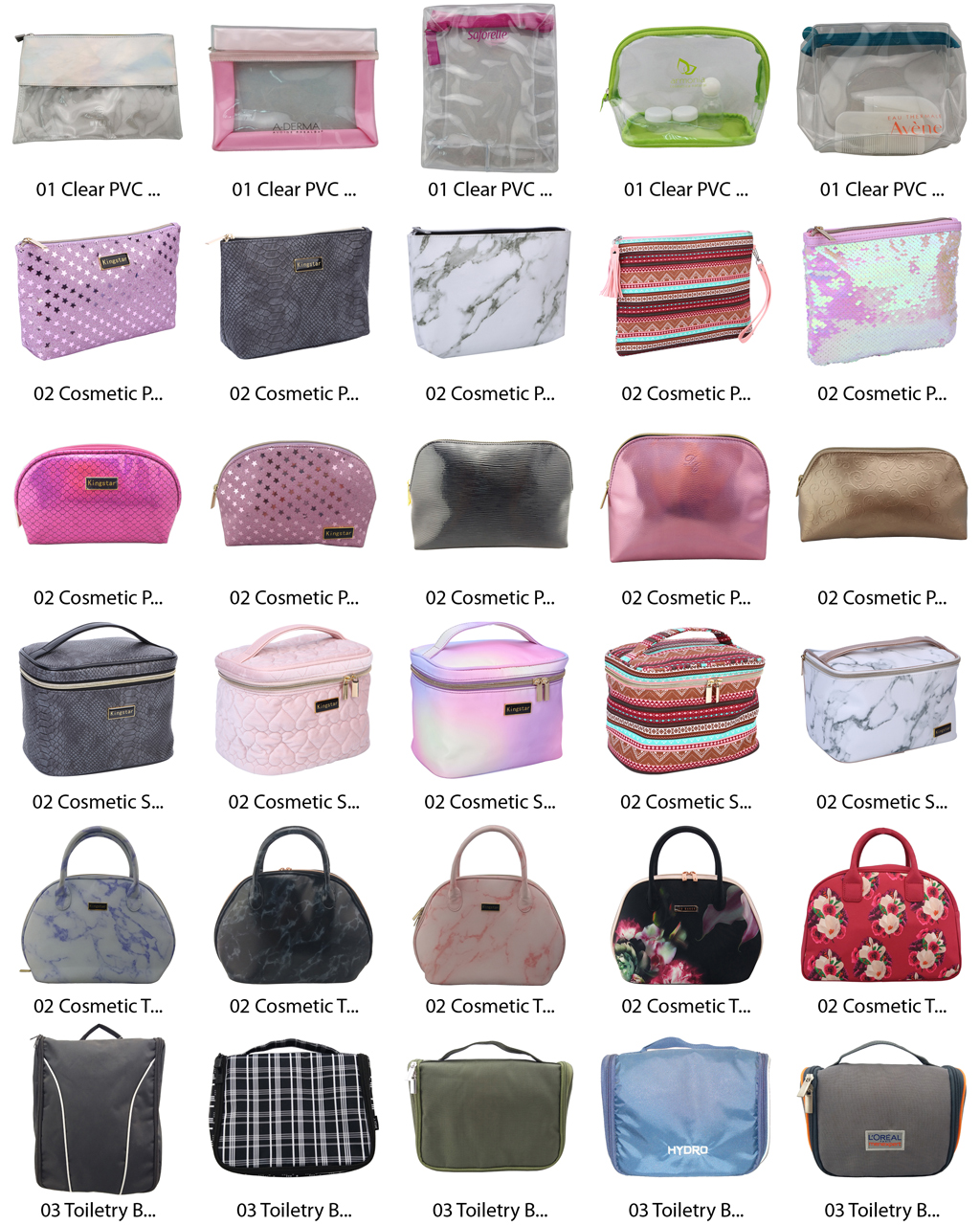 Custom Promotional PVC Cosmetic Bag, Cosmetic PVC Bag