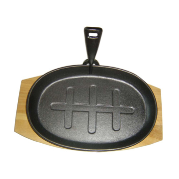 BBQ Plate with Wooden Tray