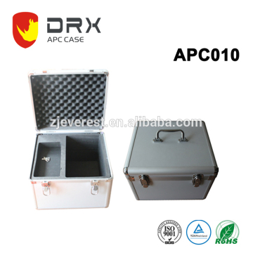 technological extruded aluminum case with foam padding