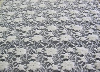 Washable Brushed Lace Fabric , 10% Spandex + 30% Nylon + 60