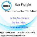 Shenzhen Port Sea Freight Shipping To Hochiminh