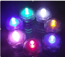 Flower Shape Flameless Waterproof Night LED Candle Light