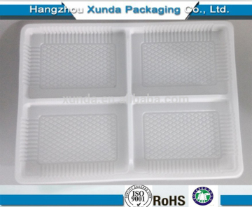PP square clear plastic tray for cookies