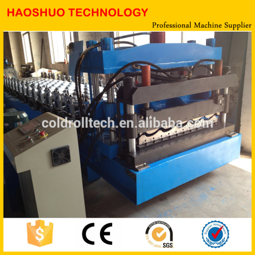 Glazed Tile Roll Forming Machine for GI/PPGI Sheet Width 1000/1250mm