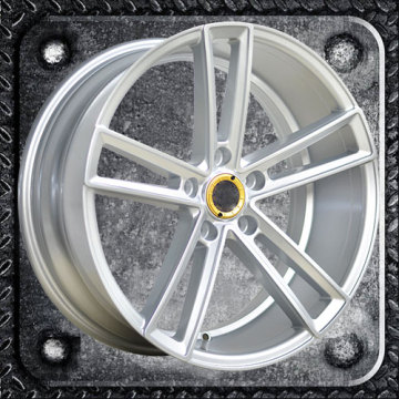 Thin spokes casting alloy wheels