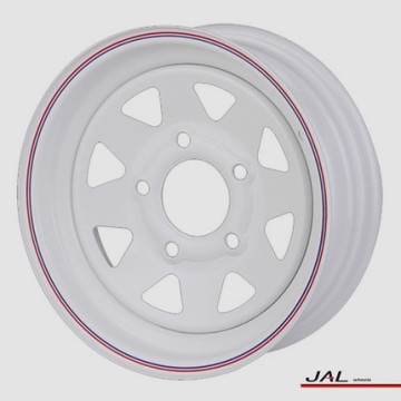 steel wheel: trailer wheel