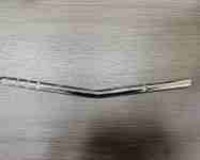 Smooth surface steel bar for headrest