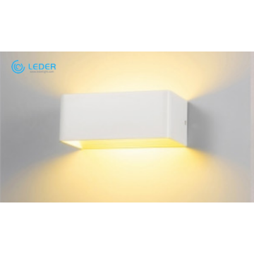 LEDER Đèn LED Downlight 10W màu trắng ấm hình chữ nhật