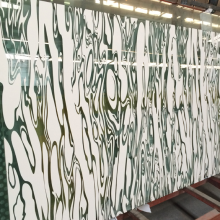 Color Customized Ceramic Frit Tempered Glass