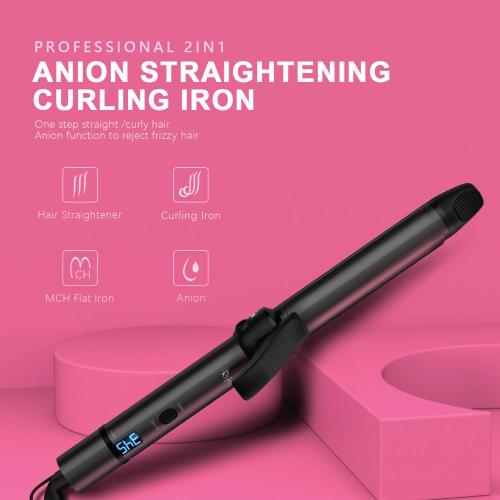 beach wave curler flat iron curls