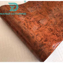 1.52x18m Acacia KOA Wood PVC Sticker - Bubble Free Car Interior Decoration