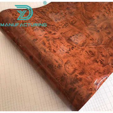 1.52x18m Acacia KOA Wood PVC Sticker - Bubble Free Car Interior Decoration