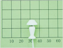 T20 Ho Luminous Street 3d Model Lamppost 1.5cm For Train Layout