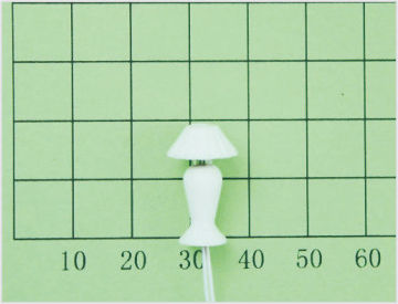 T20 Ho Luminous Street 3d Model Lamppost 1.5cm For Train Layout