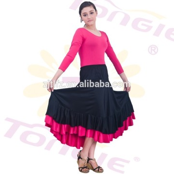 China wholesale fashion spanish flamenco dance dress sexy women dance costume