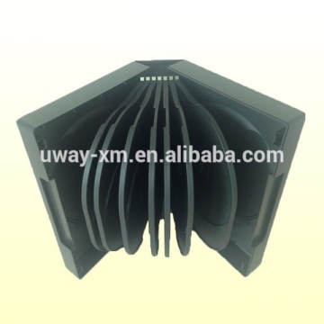 51mm black multi DVD Case/dvd box for 16 discs