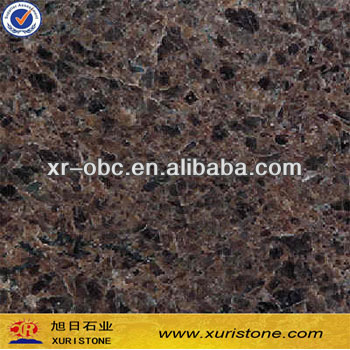 Polished Baltic brown granite vanity top Slabs