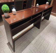 China Factory High Quality Walnut School Furniture Office Desk