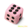 Déshoues big big dice en peluche floue 3 pouces