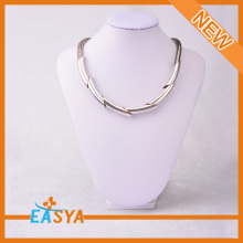 Wholesale Sliver necklace Newest Spiral Necklace Sliver Plated Necklace