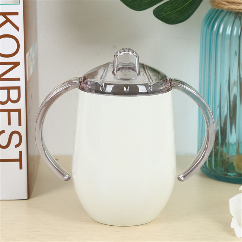 wholesale 8oz Disposable Vacuum insulated Tumbler wine cup stainless steel Baby Kid sippy cup