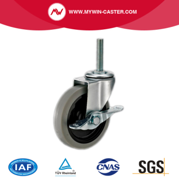 TPR Flat Rim Industrial Caster