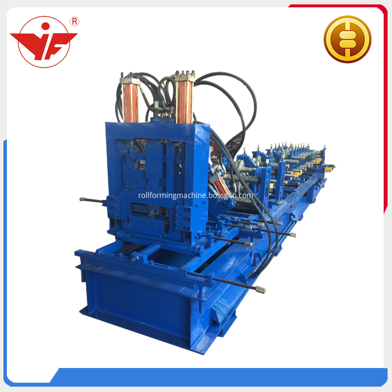 Automatic C Z purlin roll forming machine