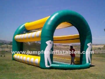 Hot inflatable golf driving range/Adults inflatable golf games