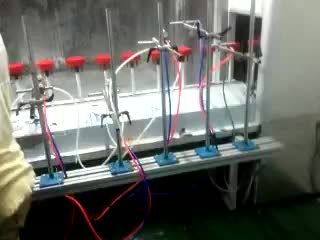 semi automatic spray paint booth