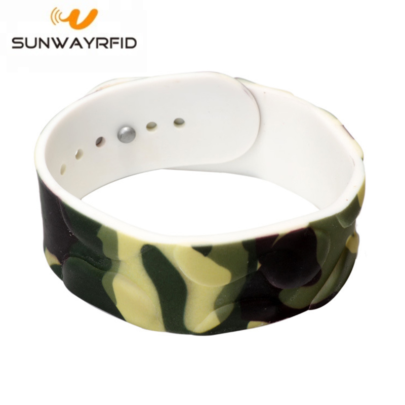 pulsera rfid de silicona silicone rfid wristband