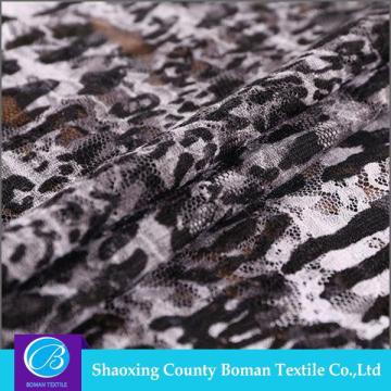 Textiles supplier Beautiful Mesh printed fabric for dresses