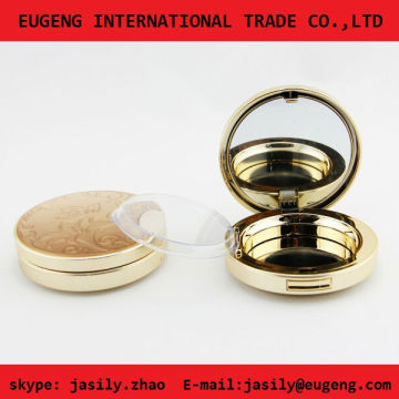 Luxury compact powder cosmetic packaging