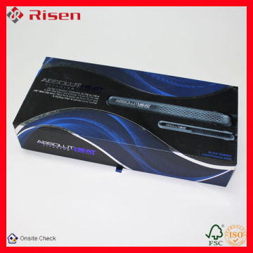 Cool black Paper Box for Cosmetics