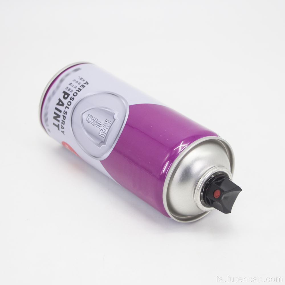 قوطی حلبی خالی با قطر 65 میلی متر