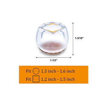 Ghế bảo vệ chân silicon chống trượt đa năng