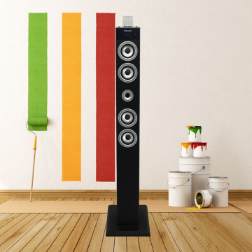 wireless music fm radio speaker with usb port