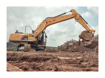 22 ton excavator, construction equipment excavator