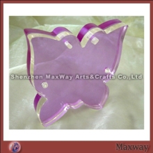 Purple Butterfly Acrylic Magnetic Photo Frame