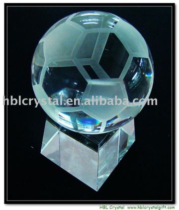 Crystal football award