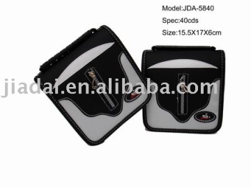 Shantou Leather CD wallet Nylon CD bag CD case CD holder CD sleeve