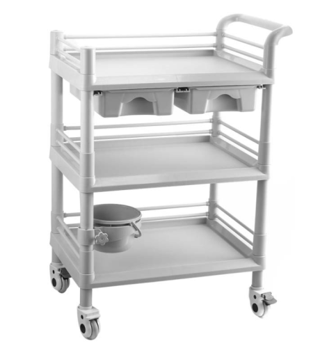 Multifunction cart for hospital ABS plastic trolley cart