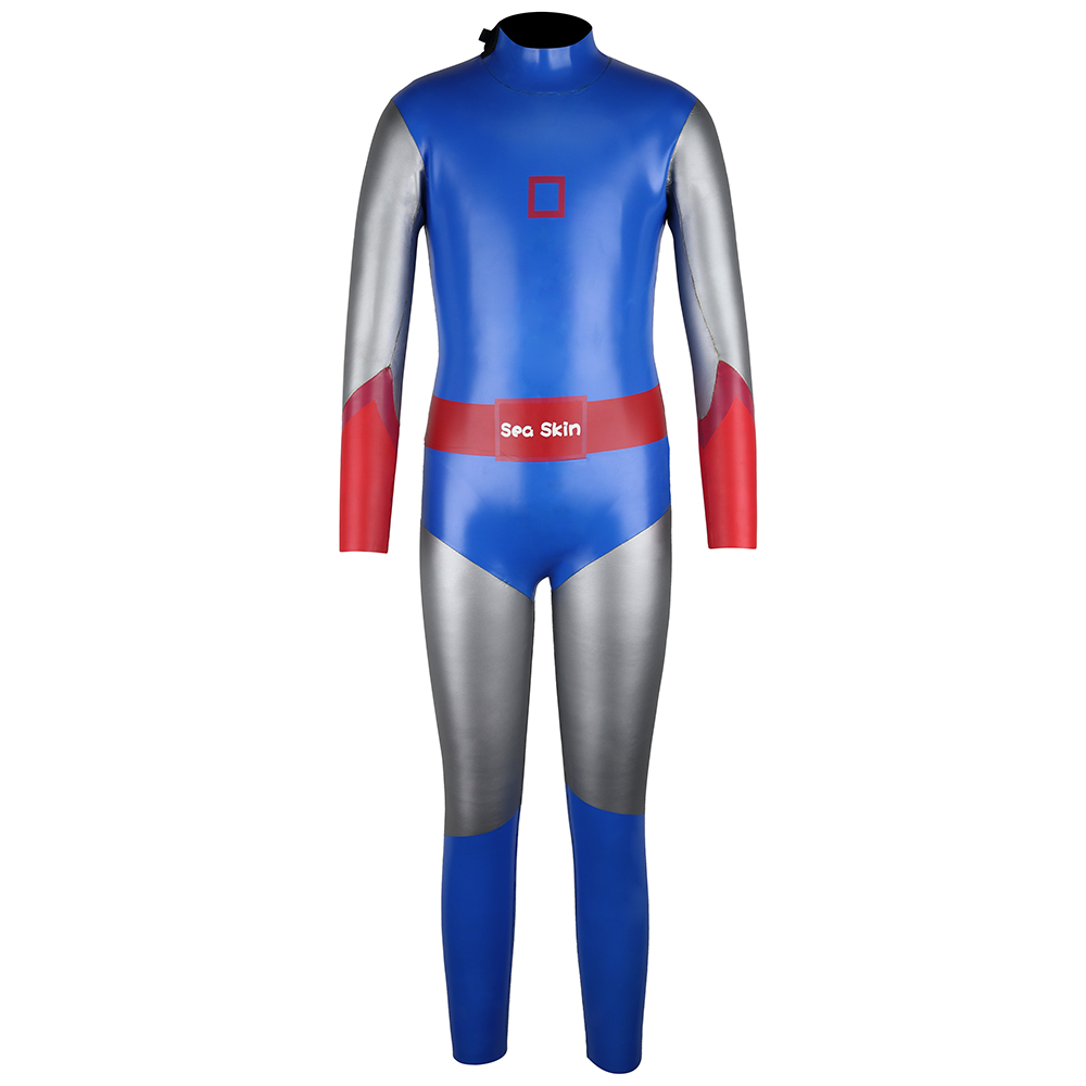 Seaskin Junior 3/2MM Triathlon Back Zip Wetsuit