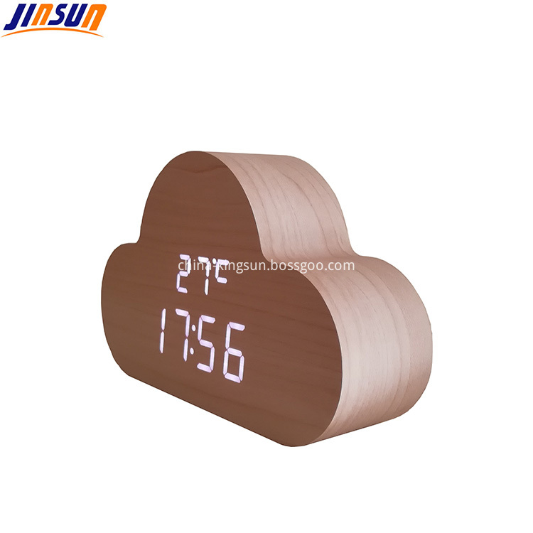 Wood Led Clock 310 3