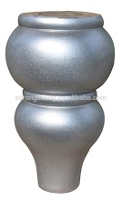 Walnut Finish Wood Turned Leg wood antique sofa legs