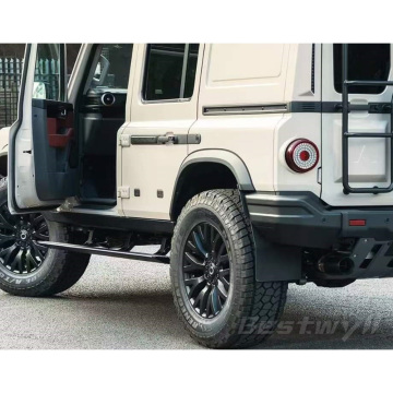 Bestwyll LED Light Power Automatic Electric Side Step 6 Brackets for Ineos Grenadier