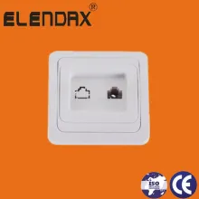 European Style RJ45 Socket (Internet numeric socket) (F2011)