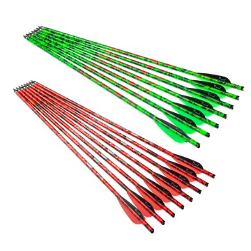 Best Pure Carbon 20 Inch Crossbow Bolts with Camo Design for Hunting