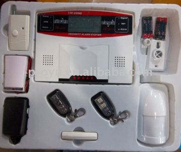 Wireless Alarm System intelligent music alarm and LCD display PY-A1